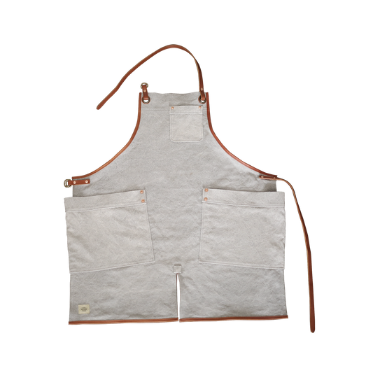 Natural Dye Col. / 15.2oz Heavy weight / Work Apron