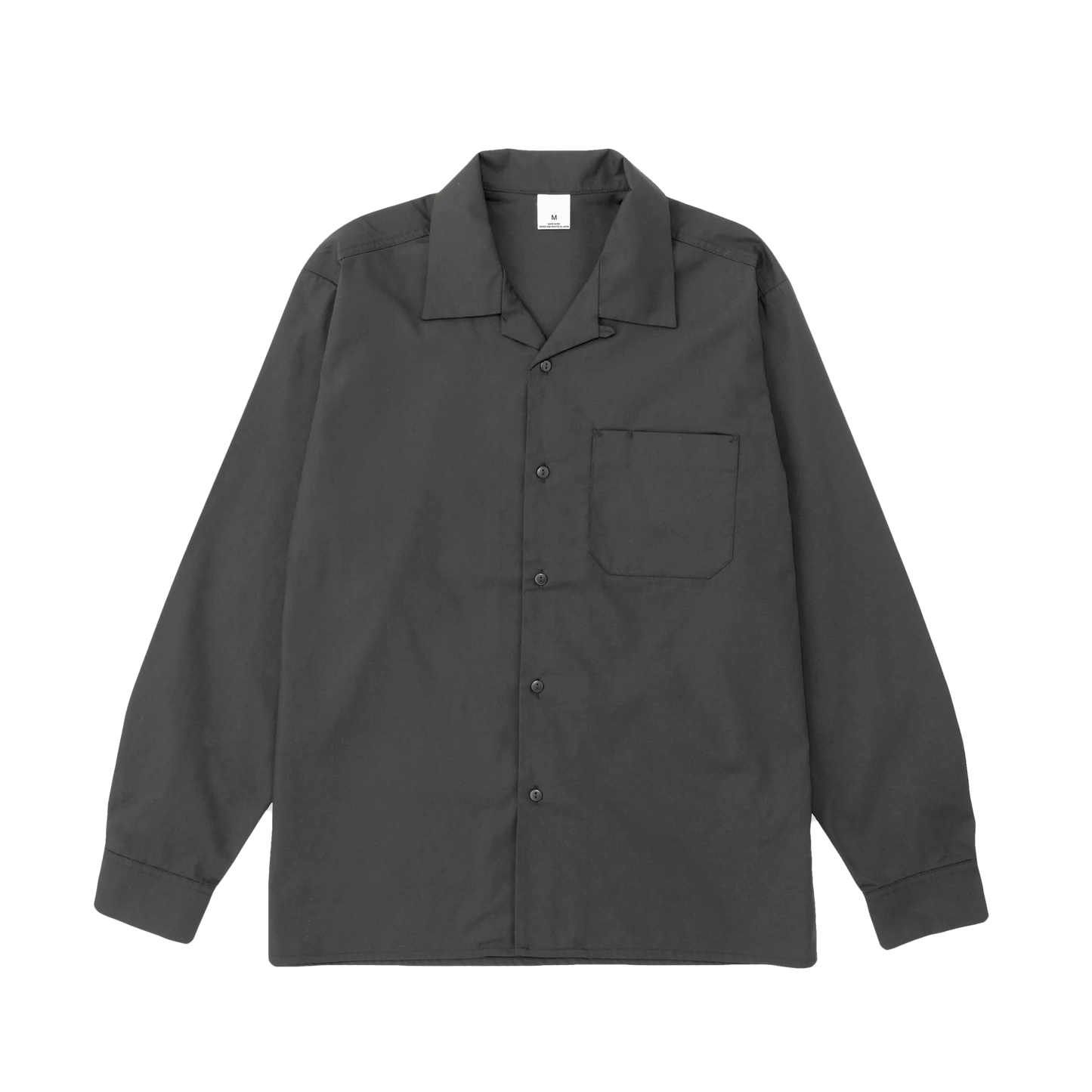 Classic Col. / Open collar shirt L/S