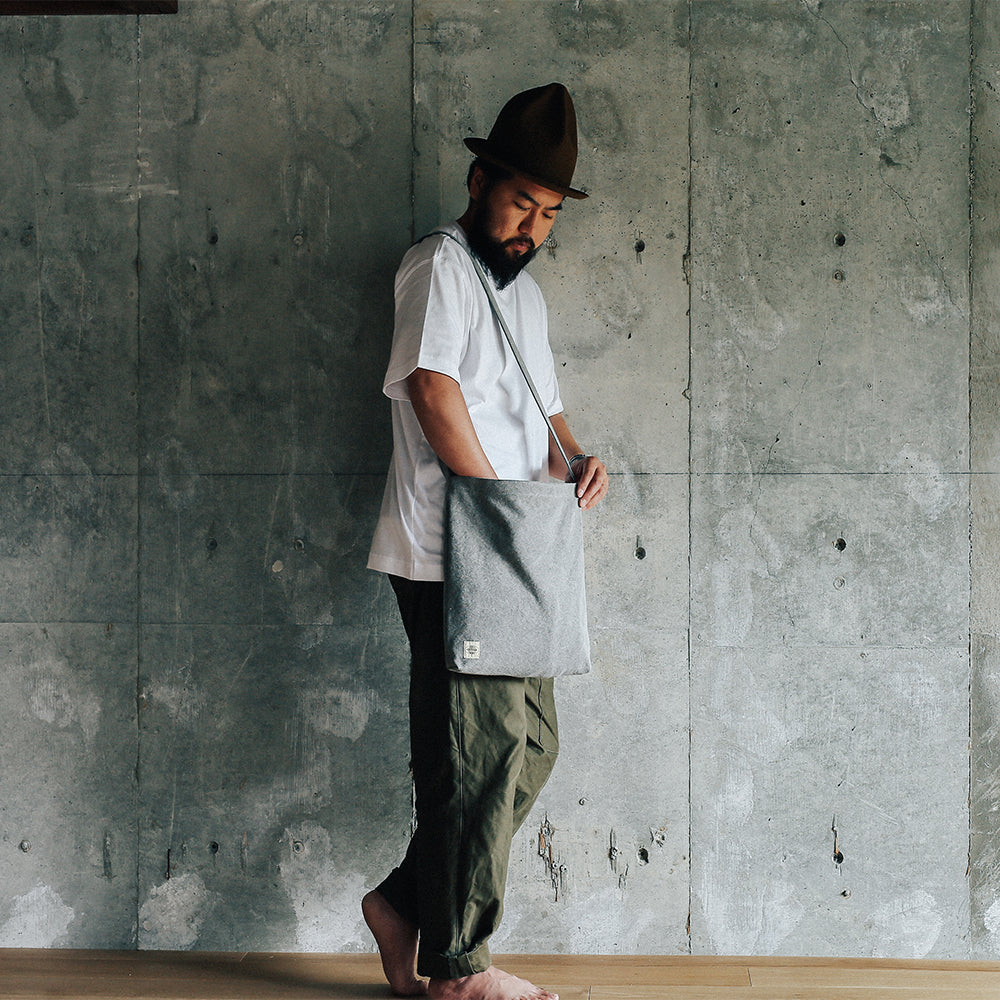 Natural Dye Col. / 15.2oz Heavy weight / 極厚キャンバスショルダー