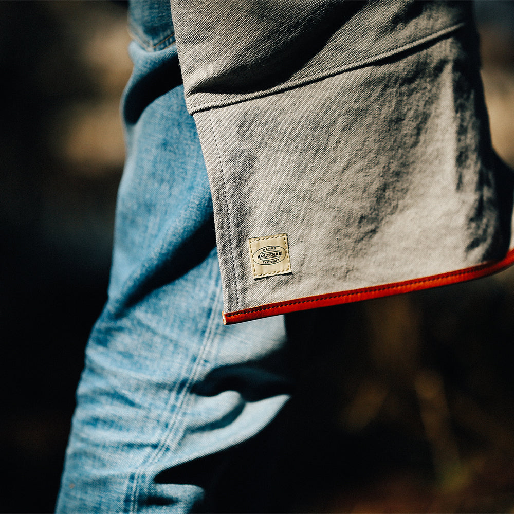 Natural Dye Col. / 15.2oz Heavy weight / Work Apron