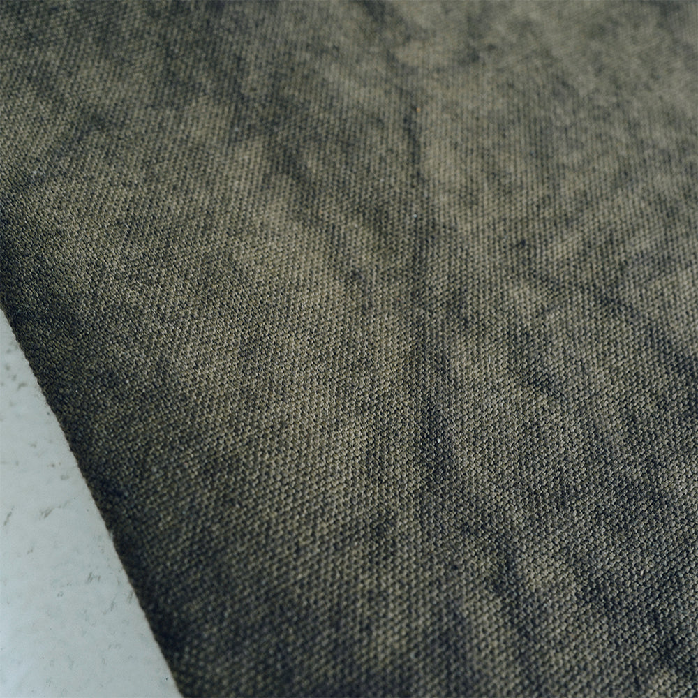 Natural Dye Col. / 15.2oz Heavy weight / 極厚キャンバスポーチ Lサイズ