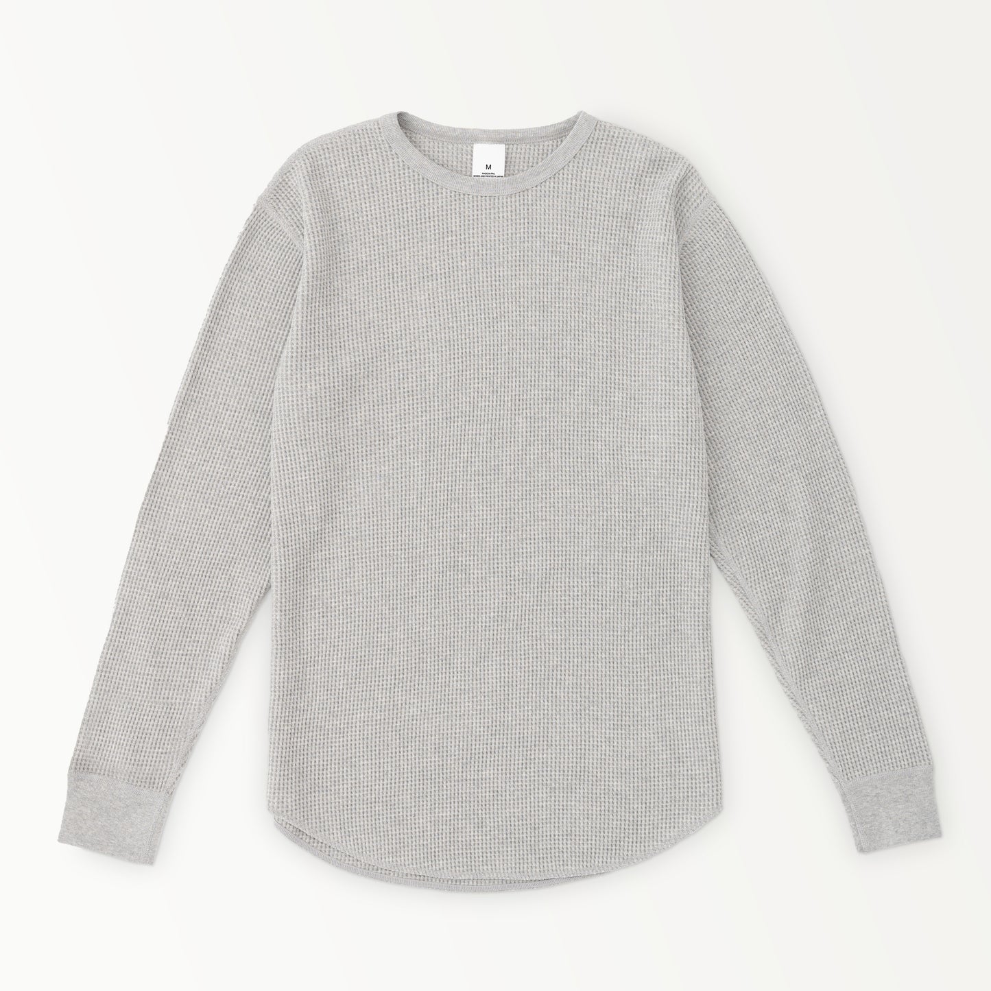Classic Col. / Heavyweight waffle long sleeve