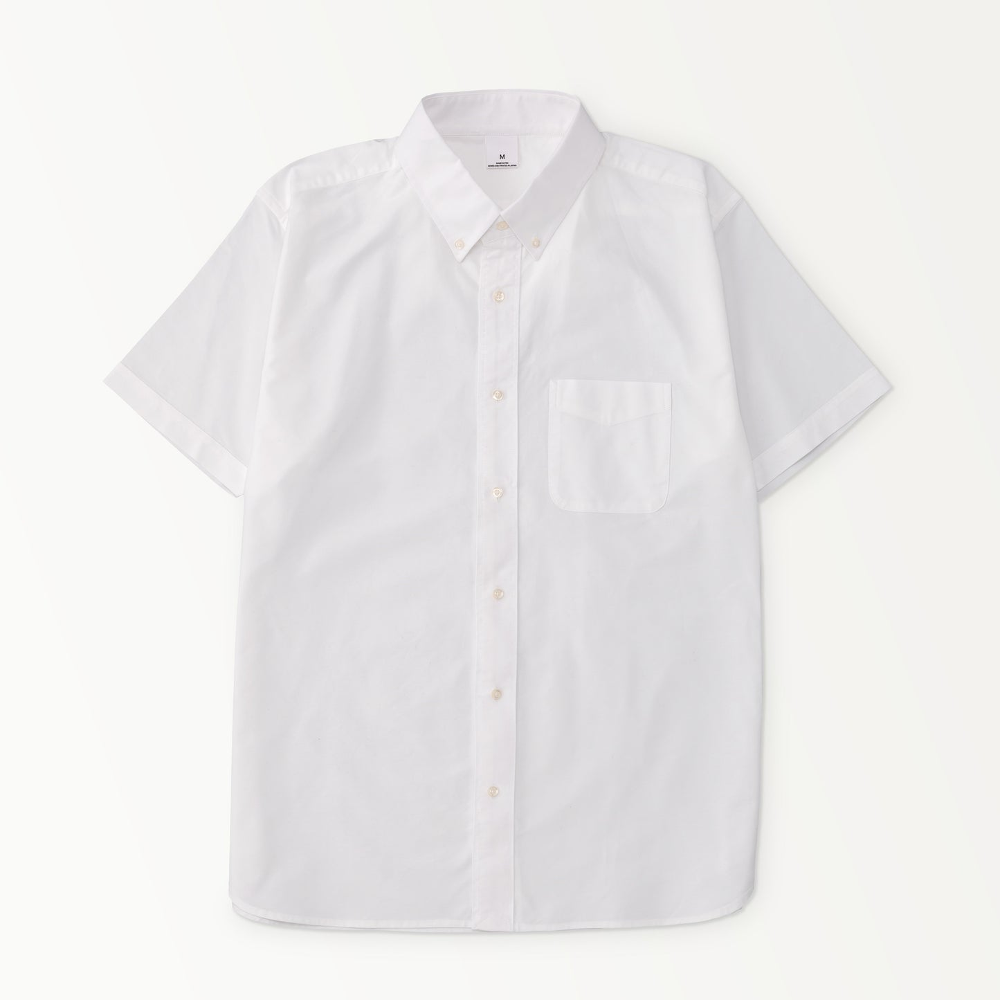 Classic Col. / Cotton-Oxford Button down Shirt S/S
