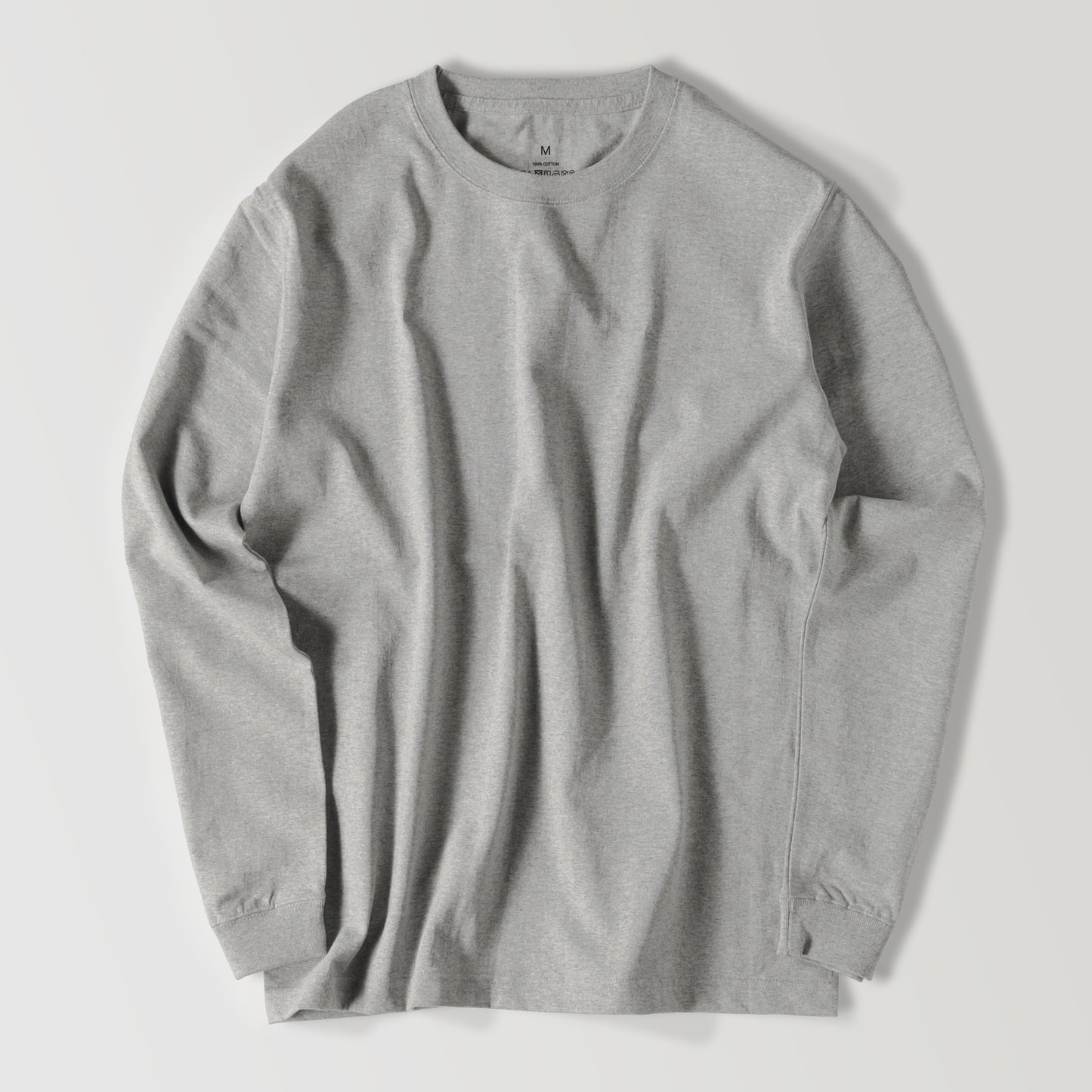 Classic Col. / Crew-neck long sleeve