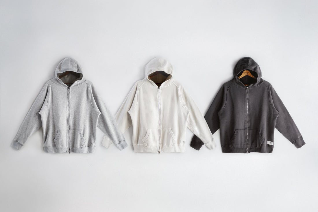 告知：12oz Wakayama " Tsuri-Ami " W Zip-Up Hoodie