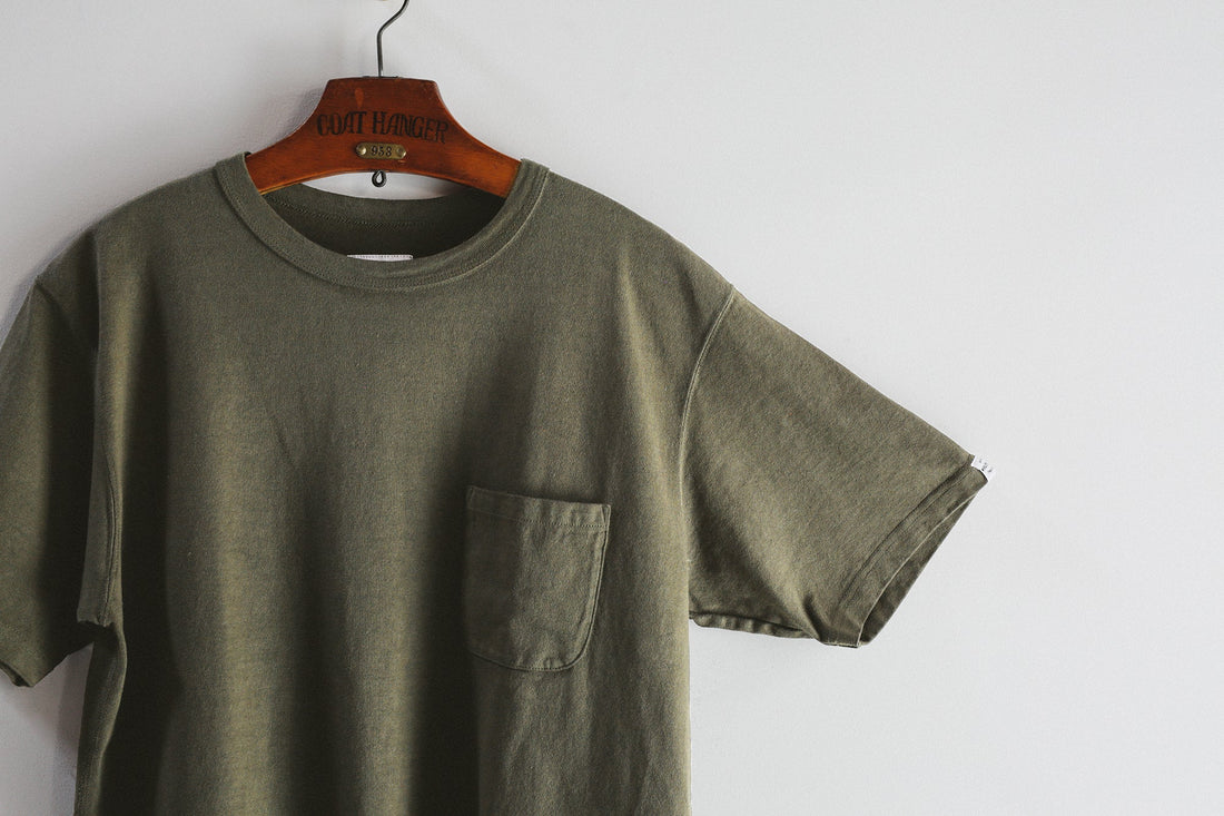 経年変化：Wakayama Azuma knit T-shirt