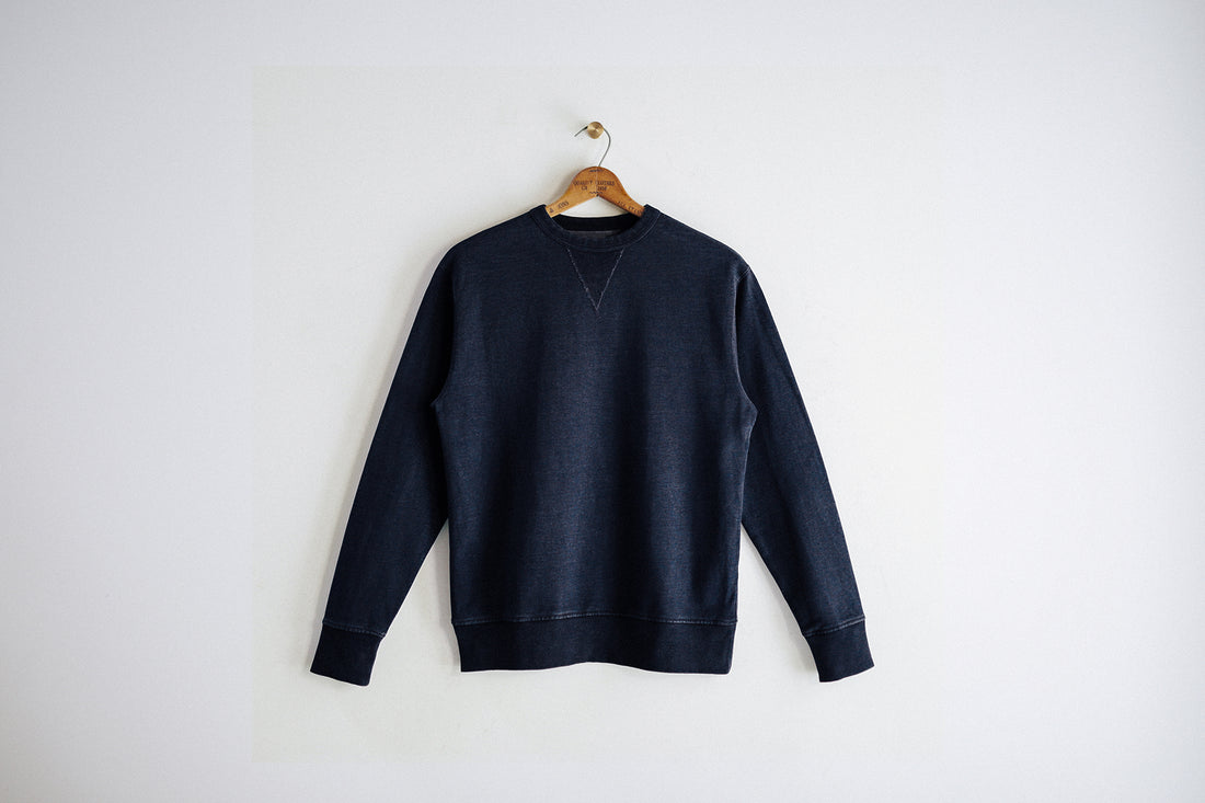 告知：15.5oz "Amami Doro-Zome" Denim Sweat