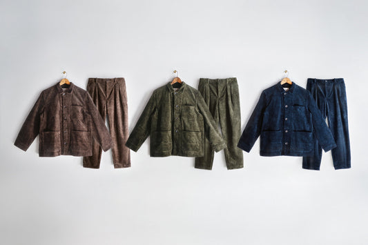 告知：" Extra-Wide Corduroy " Coverall & Slacks