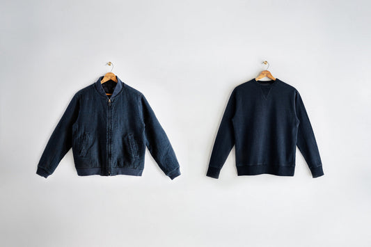 紹介：Indigo × Mud Dye / 2 Items