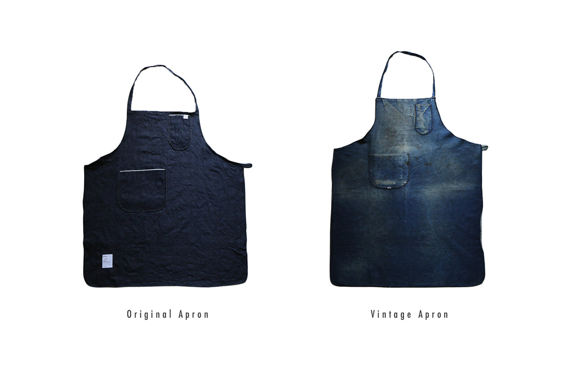 告知：Indigo Dye Col. / Selvedge Denim Apron