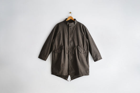 告知：9.2oz "Amami Doro-Zome" Selvedge Duck Mods Coat