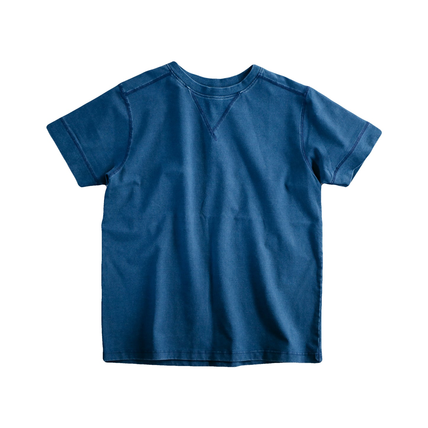 Indigo Dye Col. / Denim T-shirt - SS