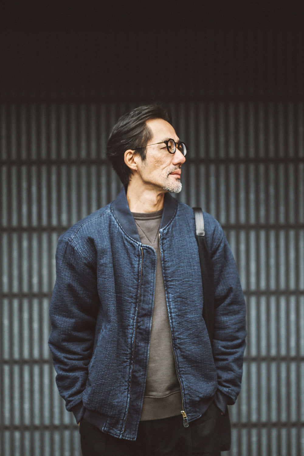 【新品未使用】モルテマニ MOLTEMANI スタジャン メンズ　L ブラック MOLTEMANI / モルテマニ