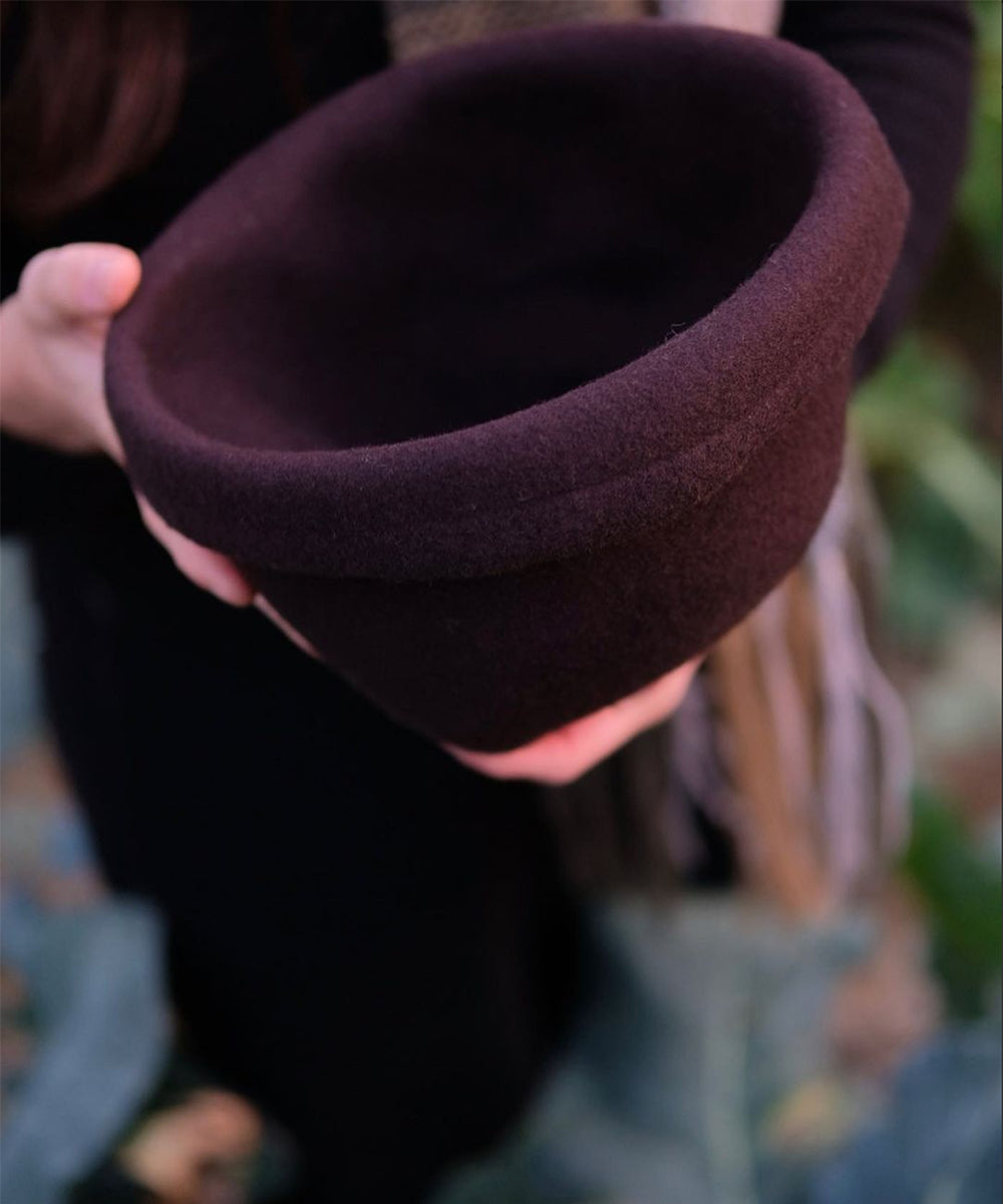 Italian Artisans Col. / Fin Hat / Wool Felt