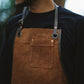 Natural Dye Col. / 15.2oz Heavy weight / Work Apron