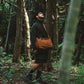 【アウトレット】Natural Dye Col. / 15.2oz Heavy weight / Leather Handle Tote