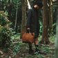 【アウトレット】Natural Dye Col. / 15.2oz Heavy weight / Leather Handle Tote