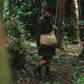 【アウトレット】Natural Dye Col. / 15.2oz Heavy weight / Leather Handle Tote
