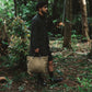 【アウトレット】Natural Dye Col. / 15.2oz Heavy weight / Leather Handle Tote
