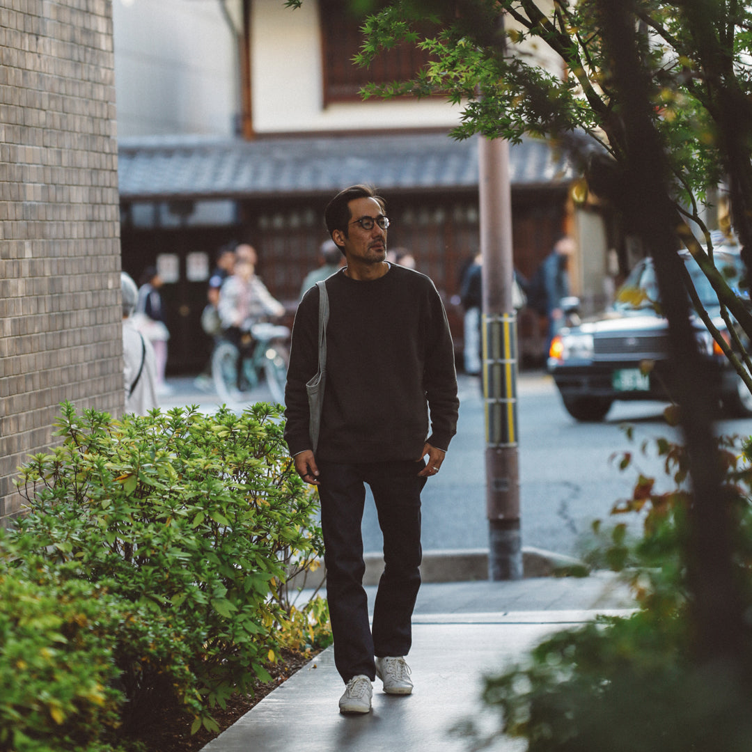 【アウトレット】Exclusive Col. / 12oz Wakayama " Tsuri-Ami " Sweat / Garment Dye