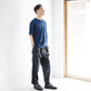 Limited Edition Col. / 10oz Indigo Dyed V-Gazette T-Shirt