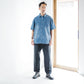 Classic Col. / Washed Denim Striped Shirt S/S