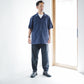 Classic Col. / Jacquard Open Collar Shirt