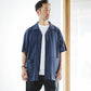 Classic Col. / Jacquard Open Collar Shirt