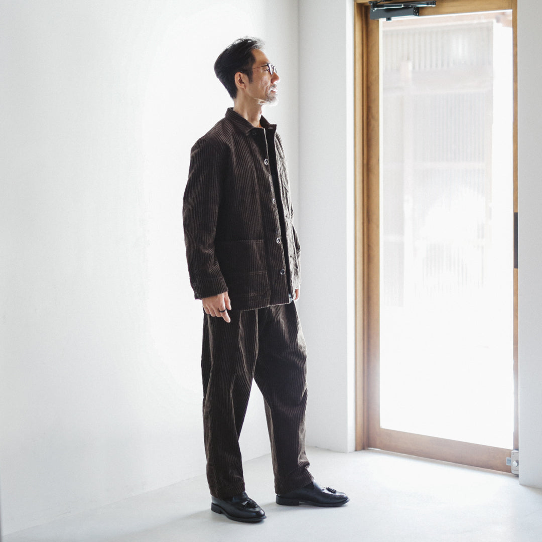 Limited Edition Col. / " Extra-Wide Corduroy " Slacks