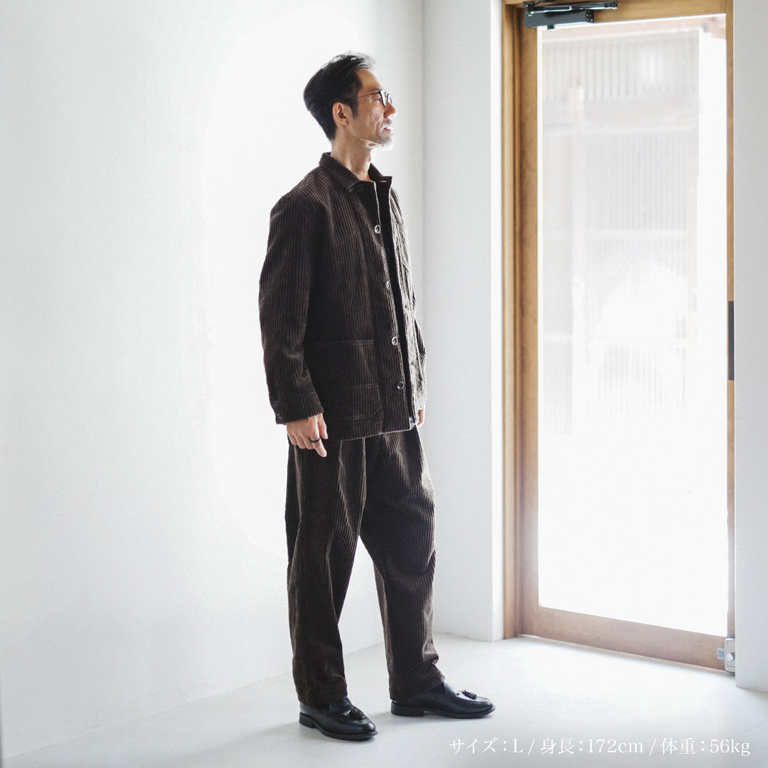 Limited Edition Col. / " Extra-Wide Corduroy " Coverall