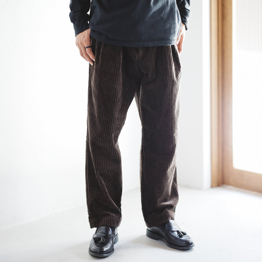 Limited Edition Col. / " Extra-Wide Corduroy " Slacks