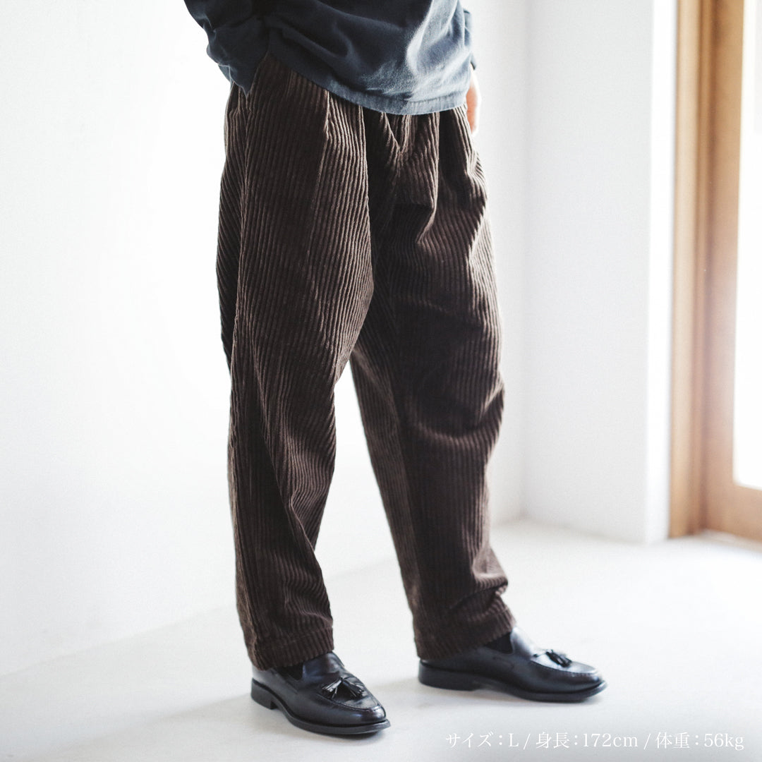Limited Edition Col. / " Extra-Wide Corduroy " Slacks