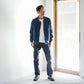Limited Edition Col. / Okayama Indigo Sashiko Bomber Jacket