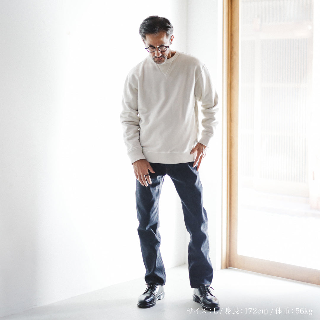 Exclusive Col. / 12oz Wakayama " Tsuri-Ami " Sweat / Garment Dye