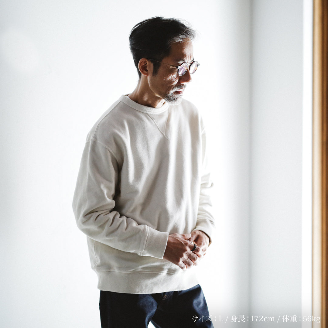 Exclusive Col. / 12oz Wakayama " Tsuri-Ami " Sweat / Garment Dye