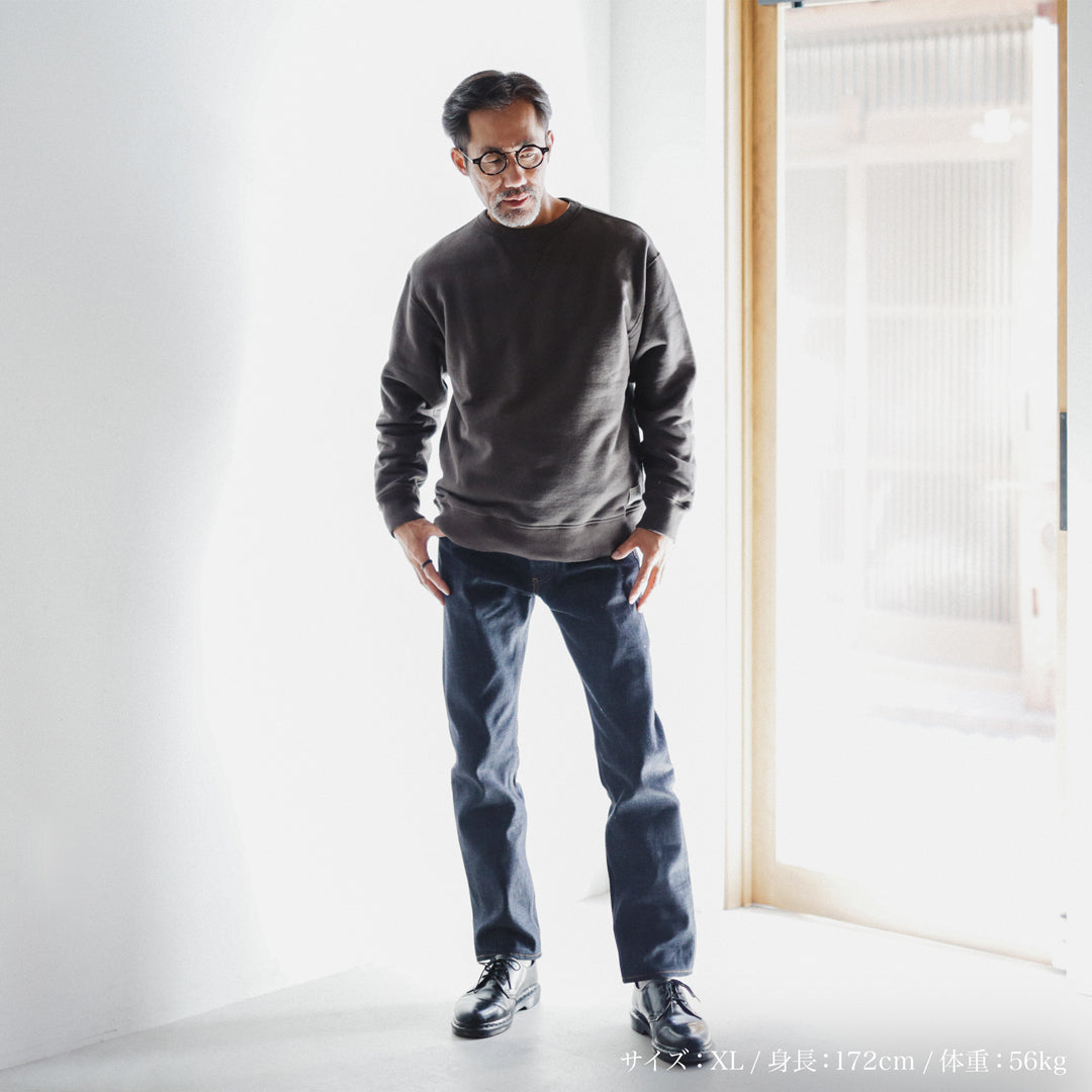 【アウトレット】Exclusive Col. / 12oz Wakayama " Tsuri-Ami " Sweat / Garment Dye