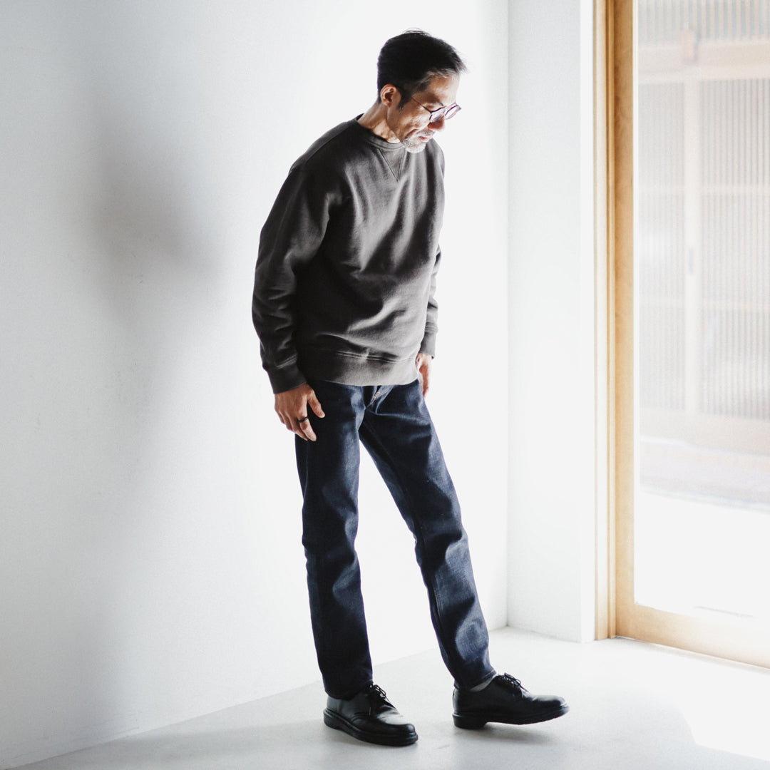 Exclusive Col. / 12oz Wakayama " Tsuri-Ami " Sweat / Garment Dye