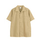 Classic Col. / Open collar shirt S/S