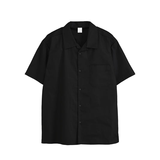 【アウトレット】Classic Col. / Open collar shirt S/S