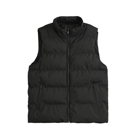 Classic Col. / Quilting Padded Vest