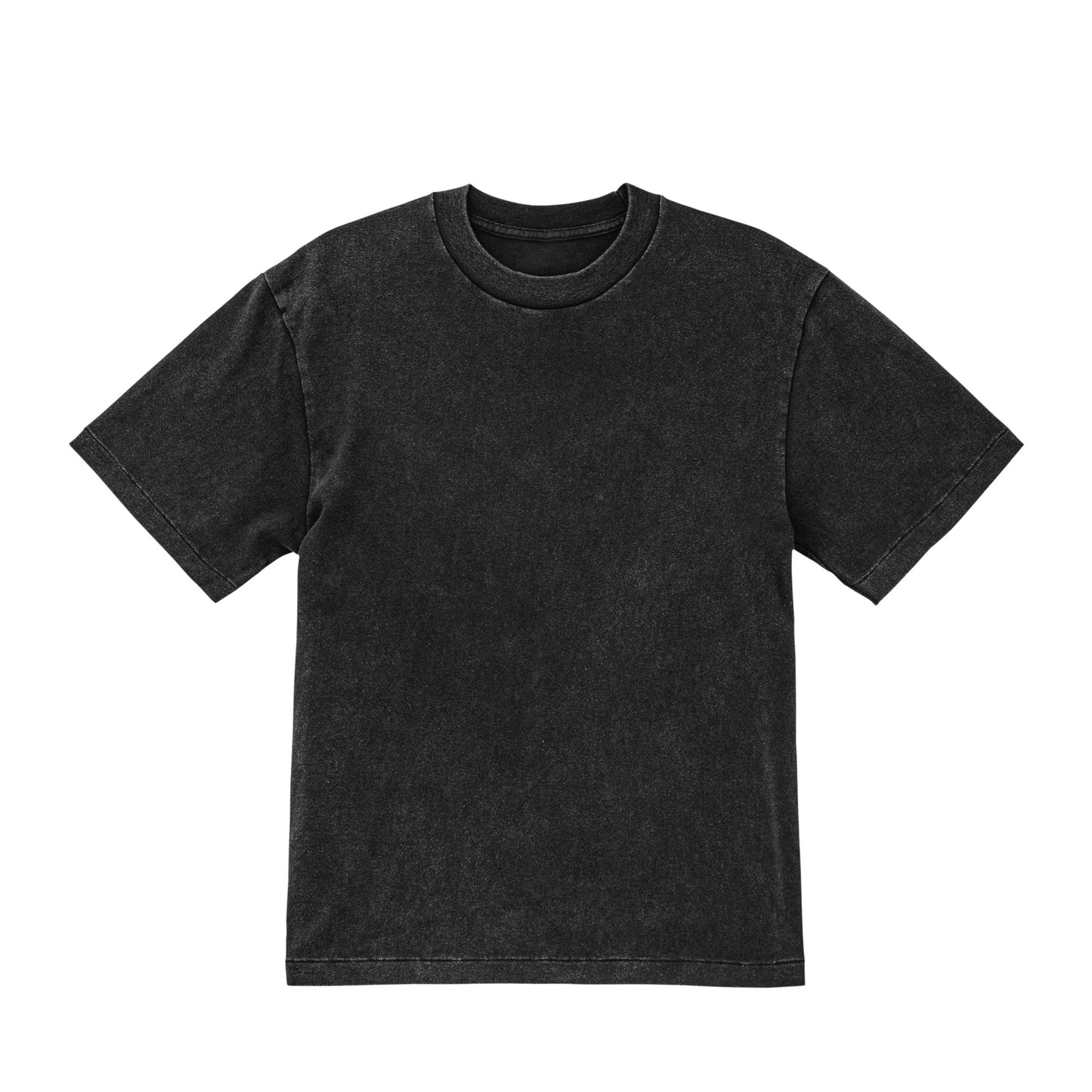6.2 oz. Open-End Fade-Wash T-Shirt fade-black image