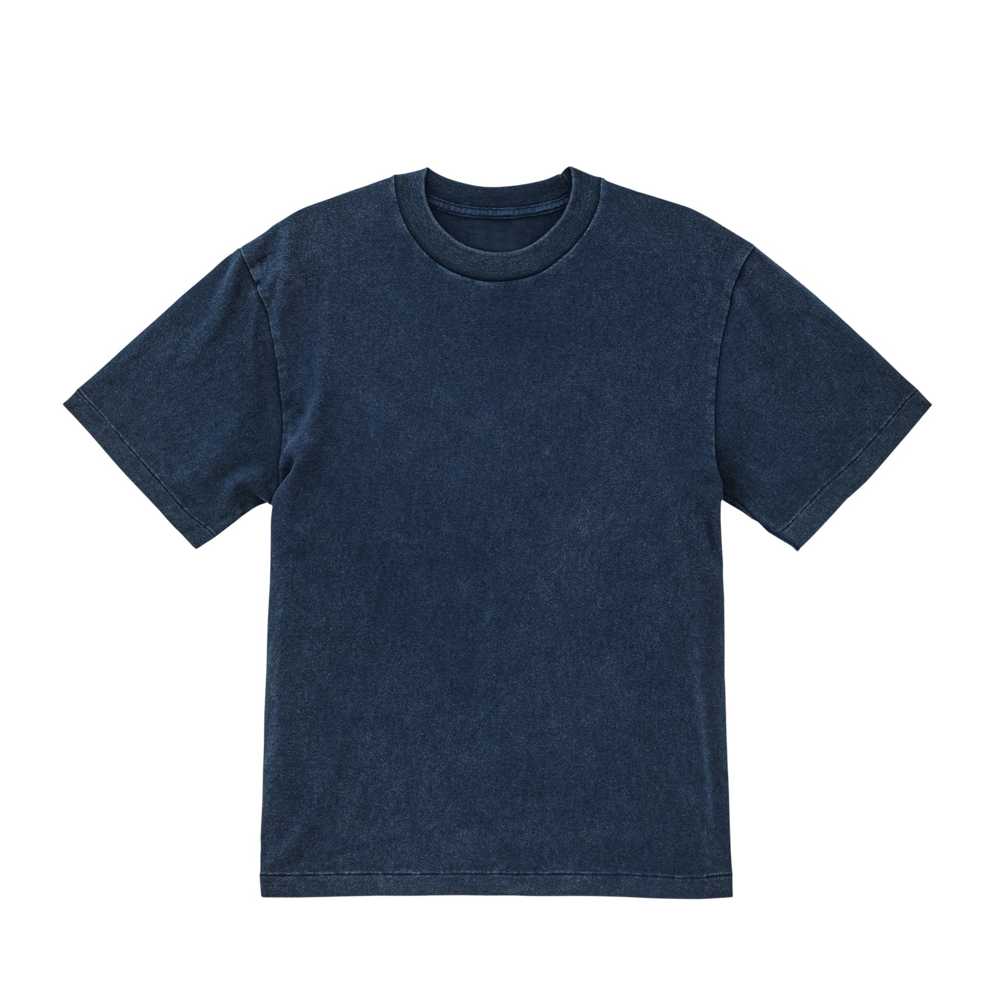 6.2 oz. Open-End Fade-Wash T-Shirt fade-navy image