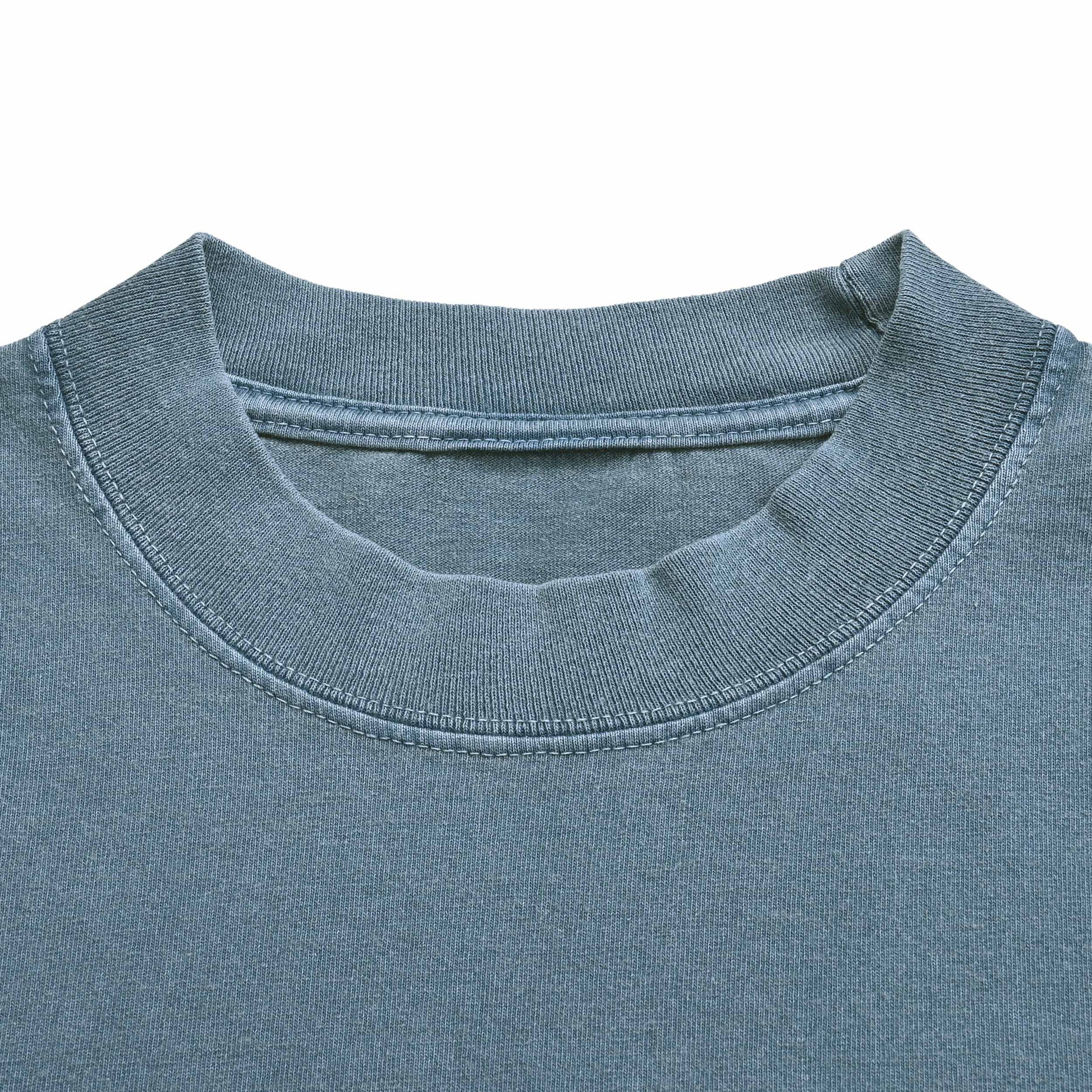 7.5 oz. Garment-Dyed T-Shirt washed-denim image