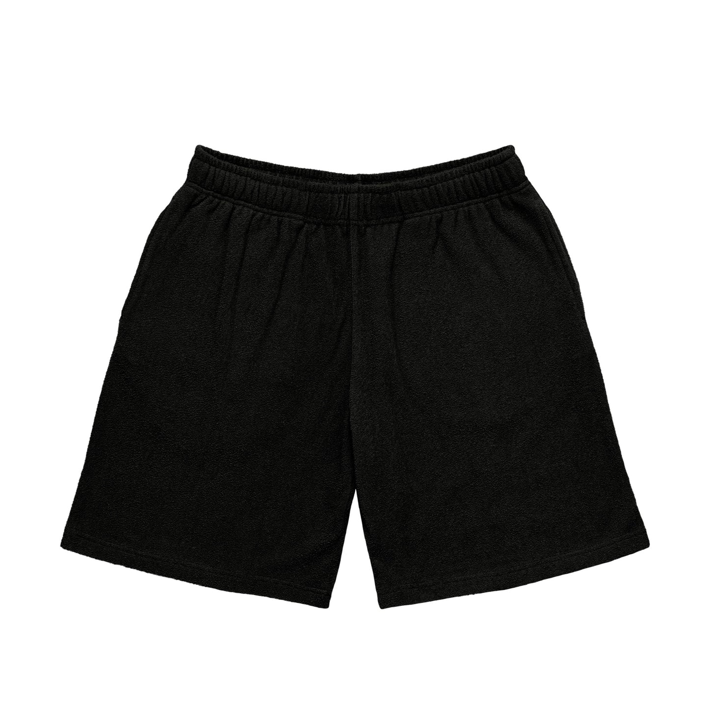 Pile shorts black image