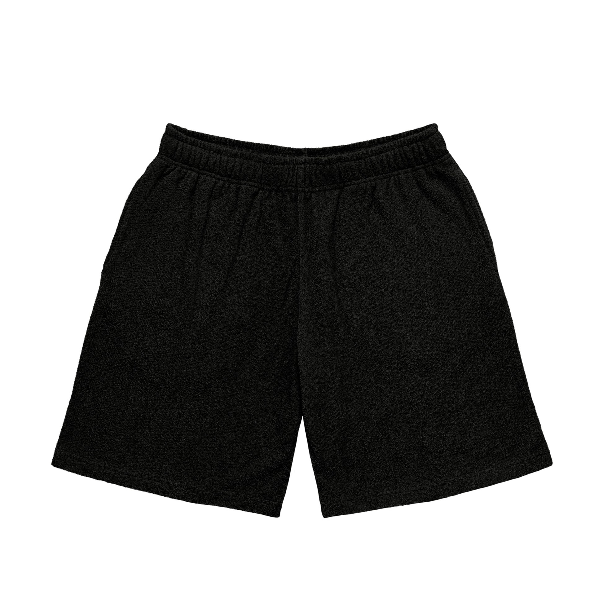 Pile shorts black image