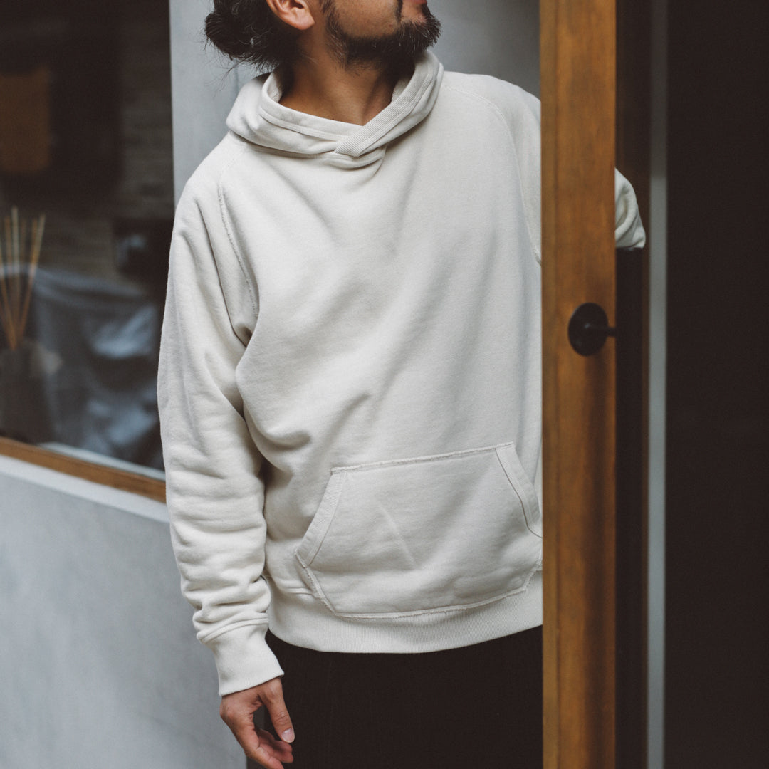 【即日 / アウトレット】Exclusive Col. / 12oz Wakayama " Tsuri-Ami " Pullover Hoodie / Garment Dye