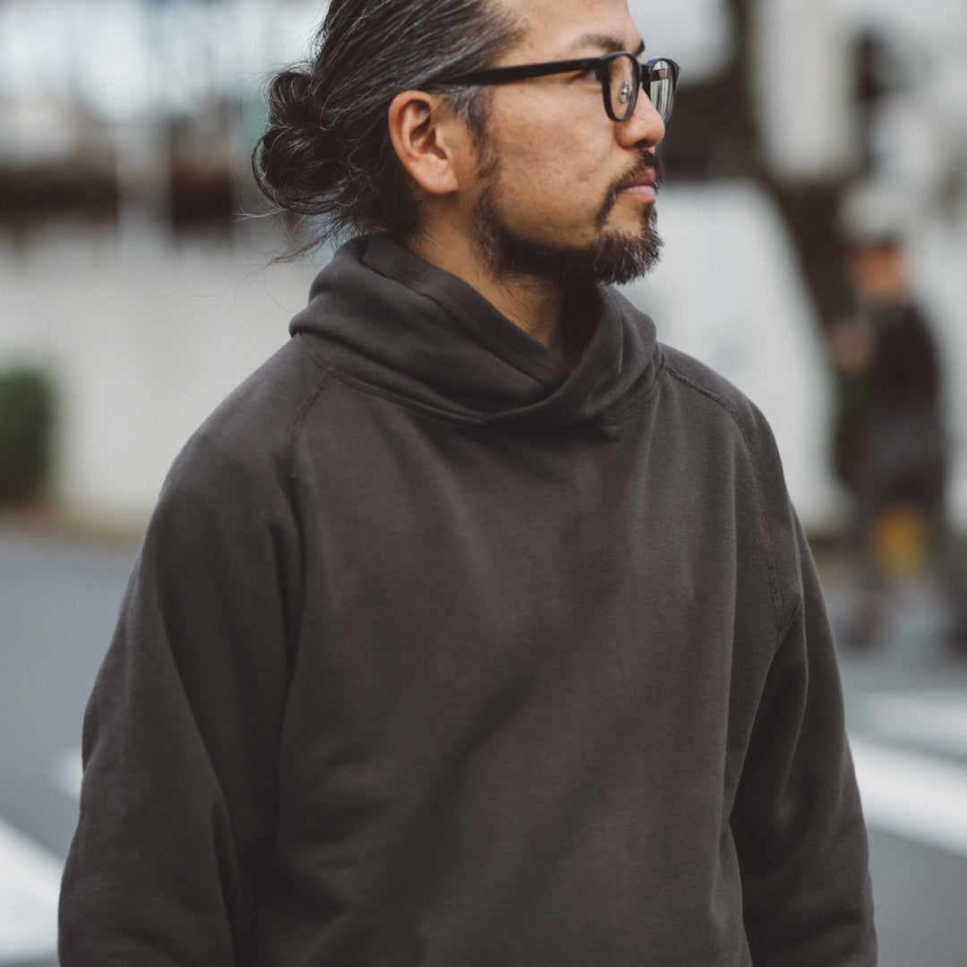 【即日 / アウトレット】Exclusive Col. / 12oz Wakayama " Tsuri-Ami " Pullover Hoodie / Garment Dye
