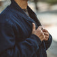 Limited Edition Col. / Okayama Indigo Sashiko Bomber Jacket