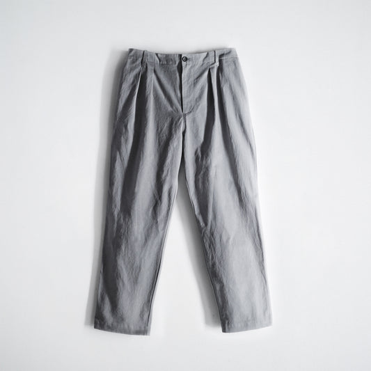 Limited Edition Col. / " Shizuoka Sunny Dry " Cotton Dyed Broadcloth Easy Pants