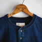 Indigo Dye Col. / 10oz Indigo Henley Neck T-Shirt